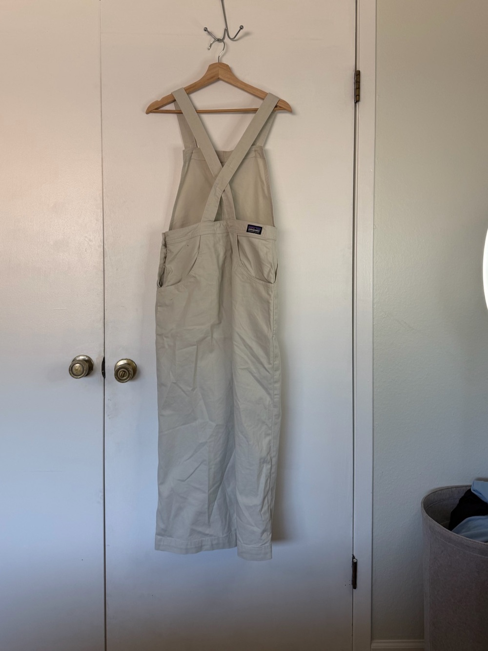 Patagonia cream colored overalls - Picture 2 of 6